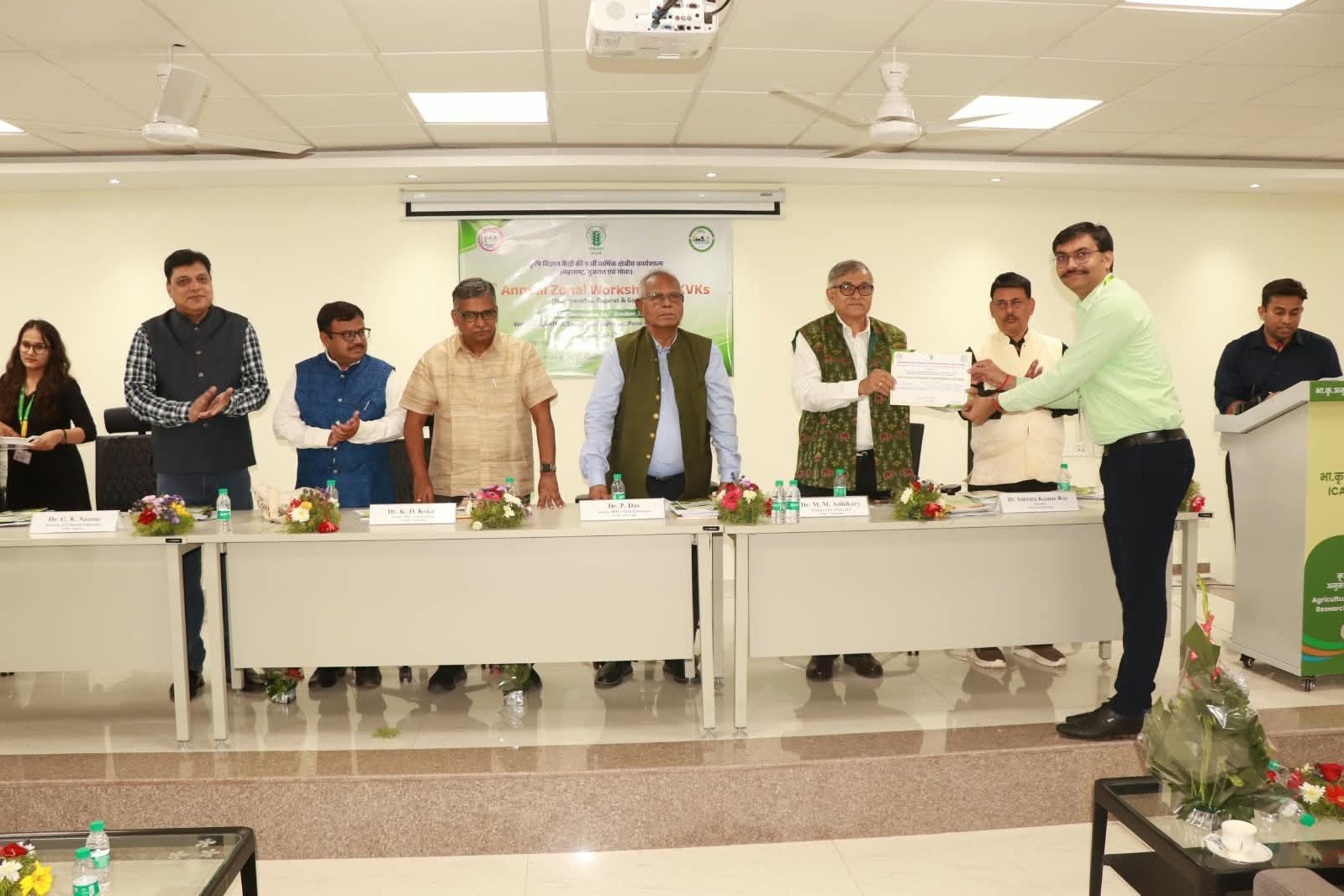 Krishi Vigyan Kendra, Pal Honored with Best Performance Award 2025